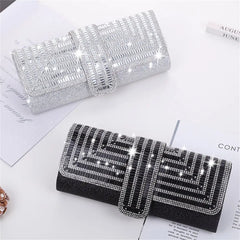 Rhinestone Party Evening Bag Wedding Clutch Shoulder Bag