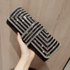Rhinestone Party Evening Bag Wedding Clutch Shoulder Bag