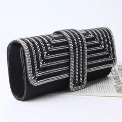 Rhinestone Party Evening Bag Wedding Clutch Shoulder Bag
