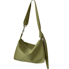 Nylon Messenger Shoulder Bag Chain Strap Removable Handbag Women Crossbody