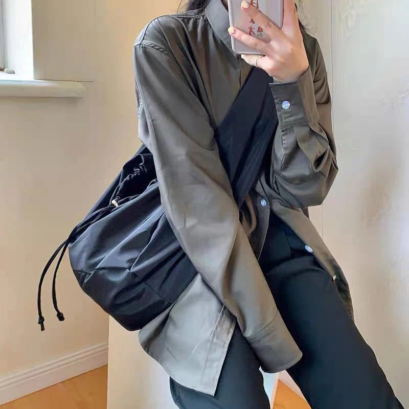 Nylon Crossbody Bags Large Capacity Shoulder Tote Bags