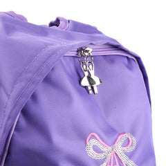 Children's Ballet Bag Purple Gym Dancing Backpack