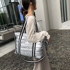 Grid Shopper Bag Women's Crossbody Handbags