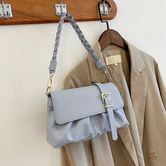 Exotic Soft Leather Shoulder Bag Large Capacity