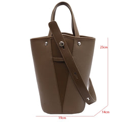 Women's Soft Leather Messenger Bag Adjustable Shoulder Strap Crossbody Bag
