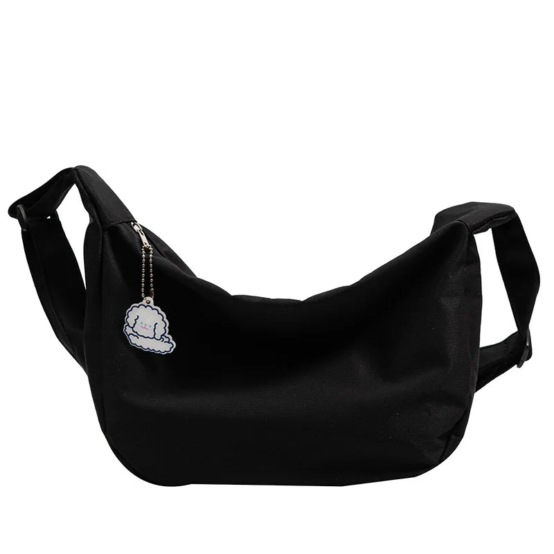 Women Canvas Shoulder Bags Large Capacity Messenger Handbags