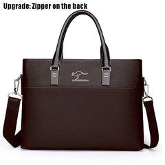 Men's Messenger Bag Briefcase for Laptop A4 Documents Portfolio
