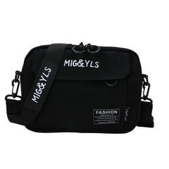 Yellow Canvas Handbags Casual Anti Theft Messenger Bag