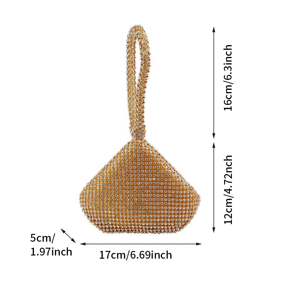 Bling Women Handbag Prom Evening Clutch Small Bag Purse