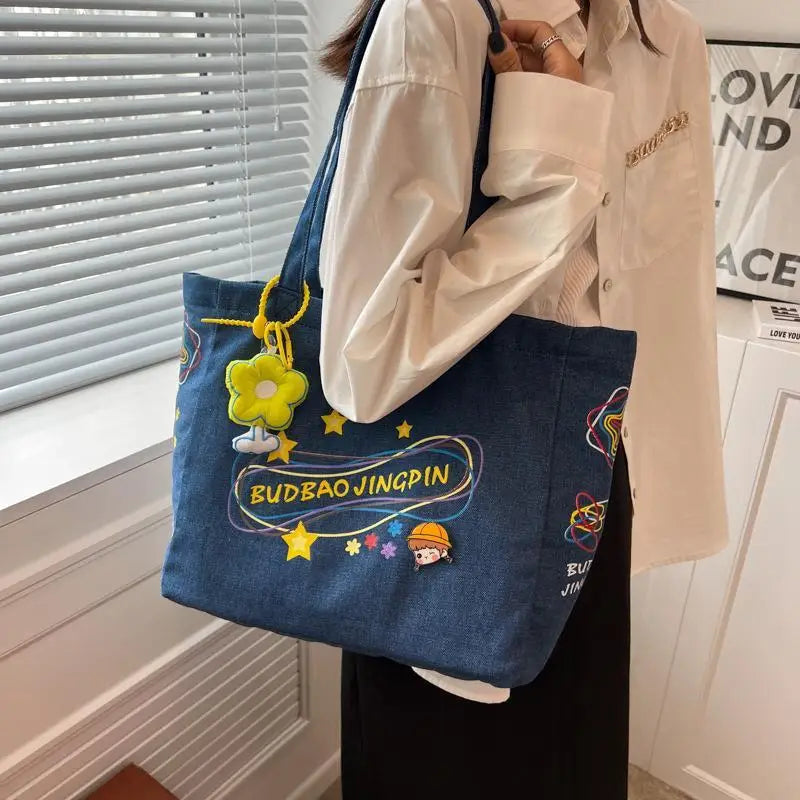 Cowboy Shopper Women Handbags Shoulder Bag Large Capacity Women Shopping Bag