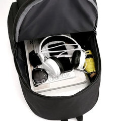 Arknights Backpack Anti-Theft Student Bookbag Rucksack USB Charging