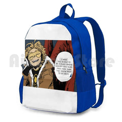 Bnha Hawks Outdoor Hiking Backpack Waterproof Camping Travel