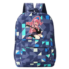 Bocchi The Rock Backpacks High-capacity Harajuku Canvas Schoolbags