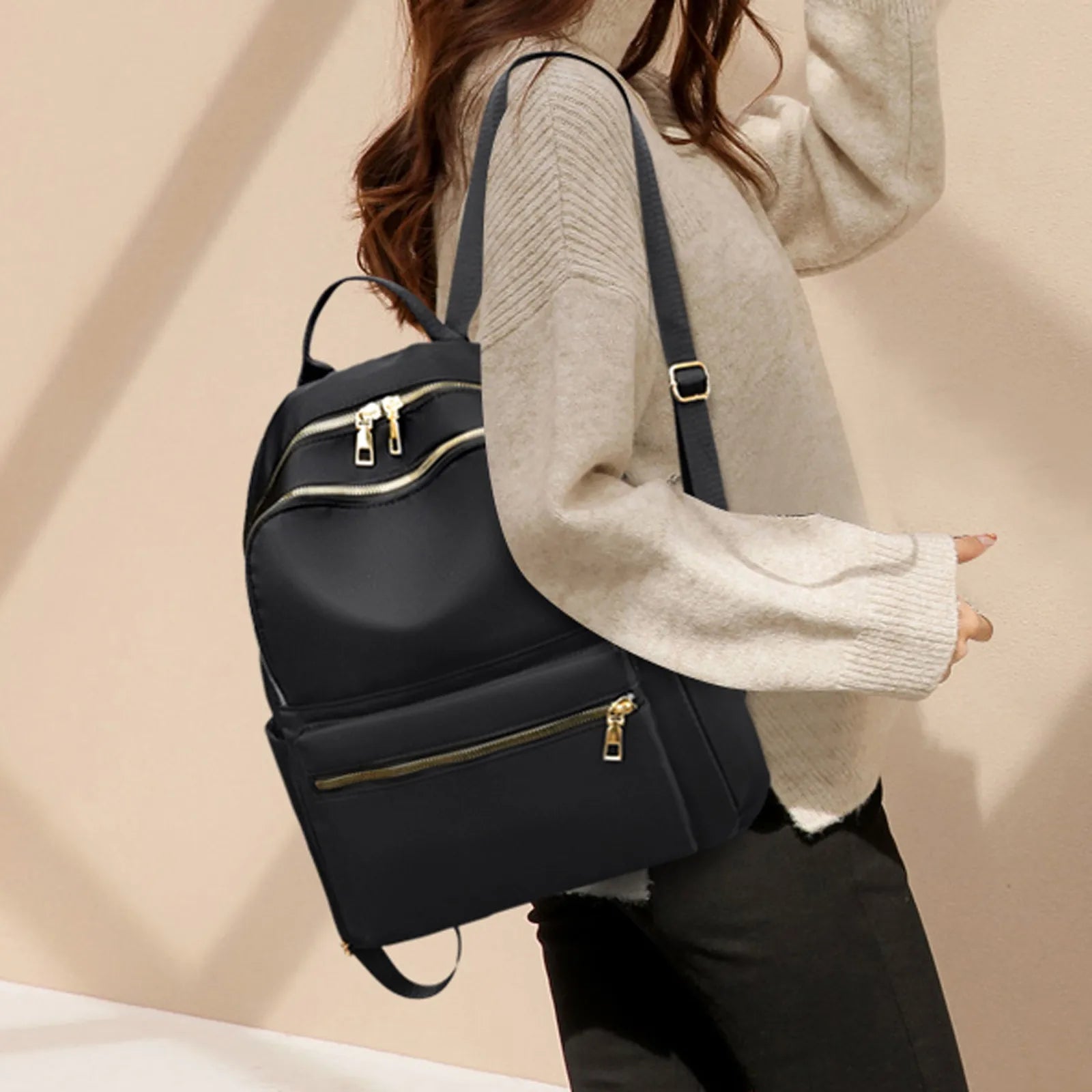 Women's Backpack Oxford Cloth Travel Bags Shoulder Bags Bolsa Feminina