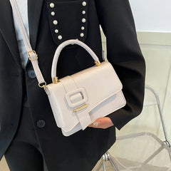 PU Leather Female Shoulder Bag All-match Messenger Square Bag