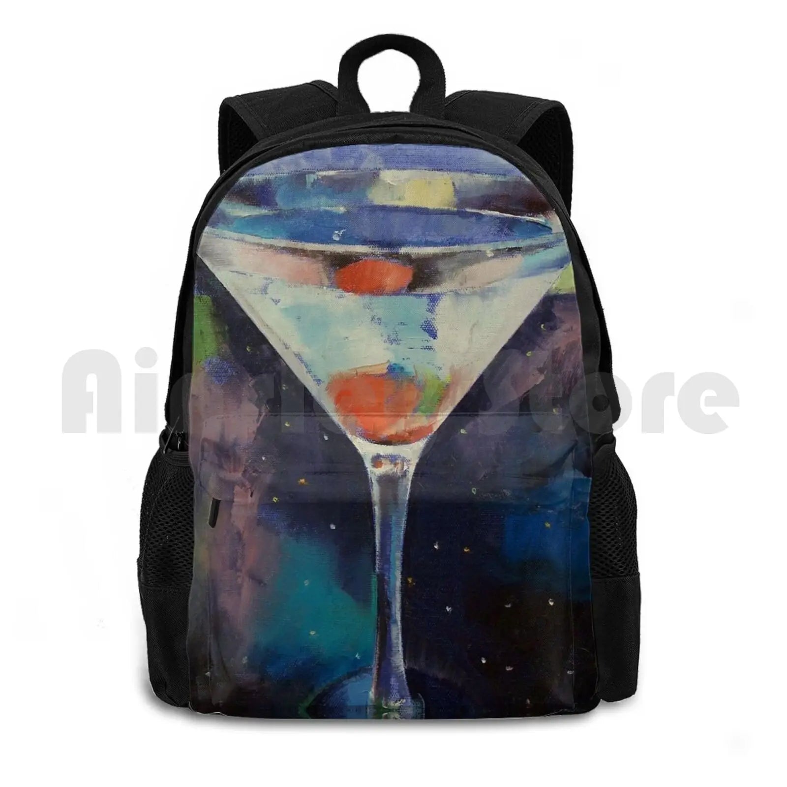 Bombay Sapphire Outdoor Hiking Backpack Waterproof Camping Travel