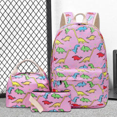 Primary School Students Backpack Lunch Pen Bag