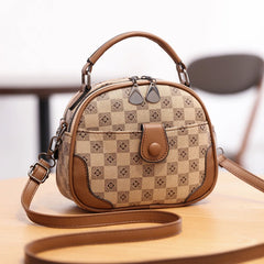 Women's Leather Crossbody Bag Casual Tote Bag