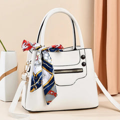 Silk Scarf Large-capacity Handbag All-match Shoulder Bag Women