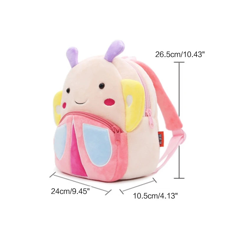 Boy Girls Plush Mini Backpack Travel School Daypack