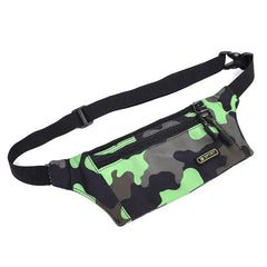 Kids Camo Fanny Pack Travel Bum Bag Waterproof Money Waist Belt