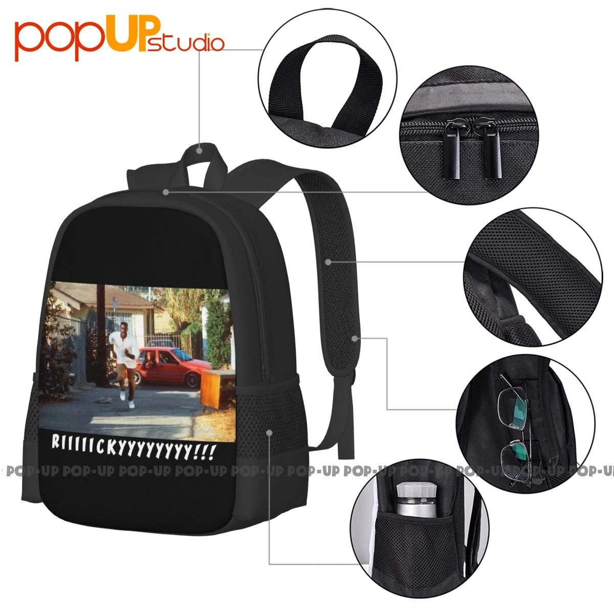 Boyz N The Hood Ricky Movie 90S Backpack Large Capacity