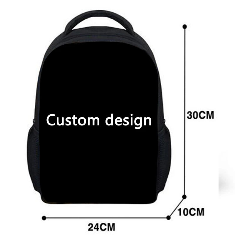 Cartoon Rabbit Pattern Kids School Backpack