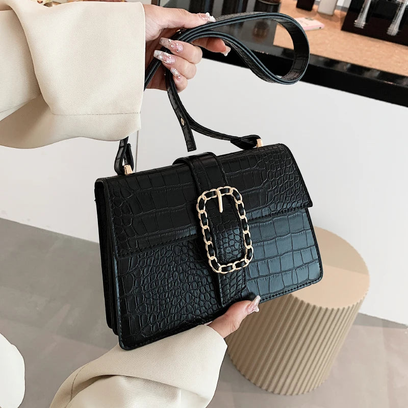 Flap Shoulder Crossbody Bags Women Handbags Purses Vintage PU Leather