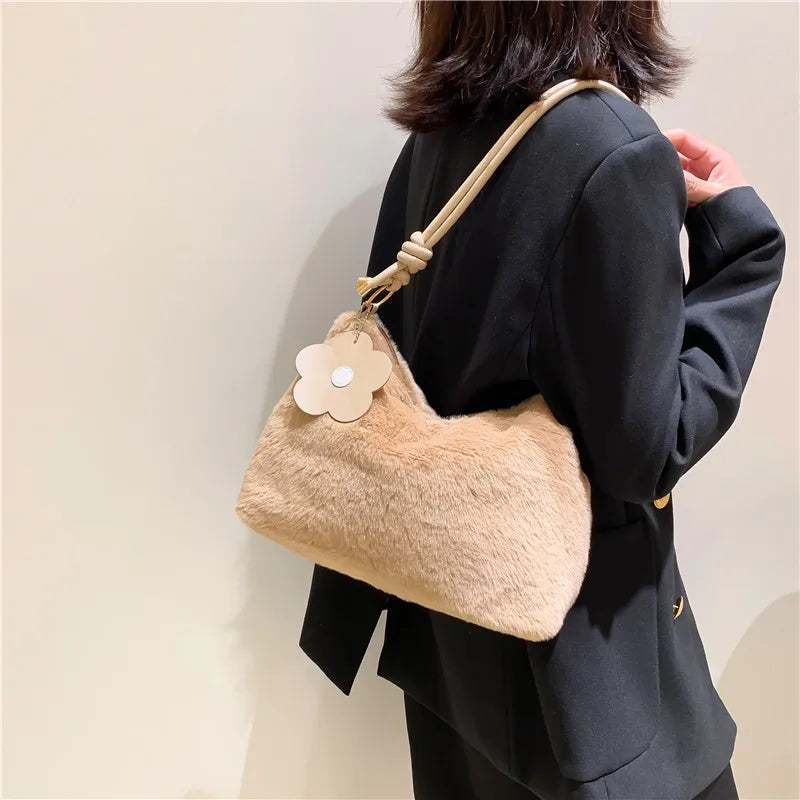 Women's Floral Crossbody Bag Flap Handbag