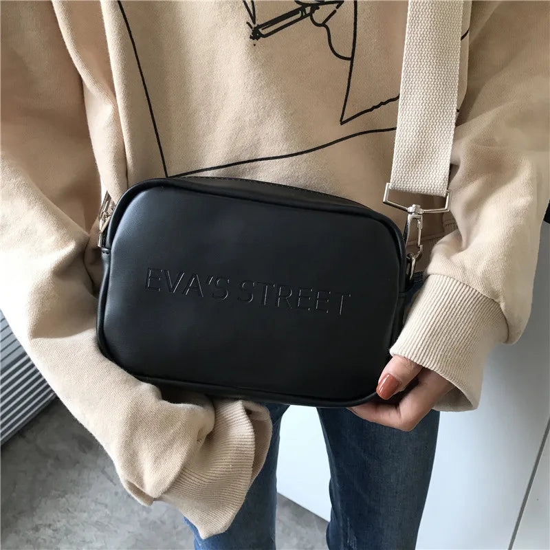 Leather Women Bag Ladies Shoulder Messenger Bags Handbag Letter F&hellip;