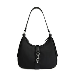 Nylon Shoulder Bag Crossbody Handbag with Lock