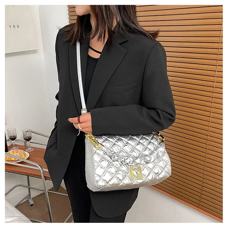Nylon Women's Shoulder Bag Crossbody Handbag