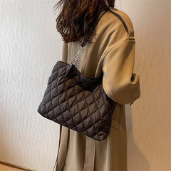 Nylon Women's Crossbody Bag Flap Handbag