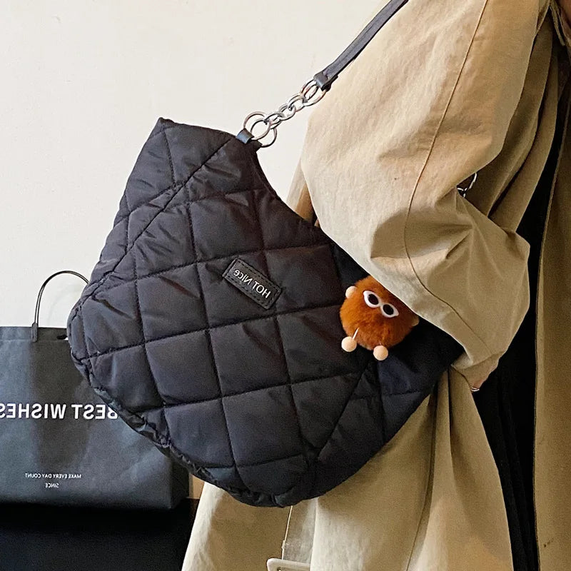 Nylon Crossbody Bag for Women - Stylish and Functional Small Shoulder Purse
