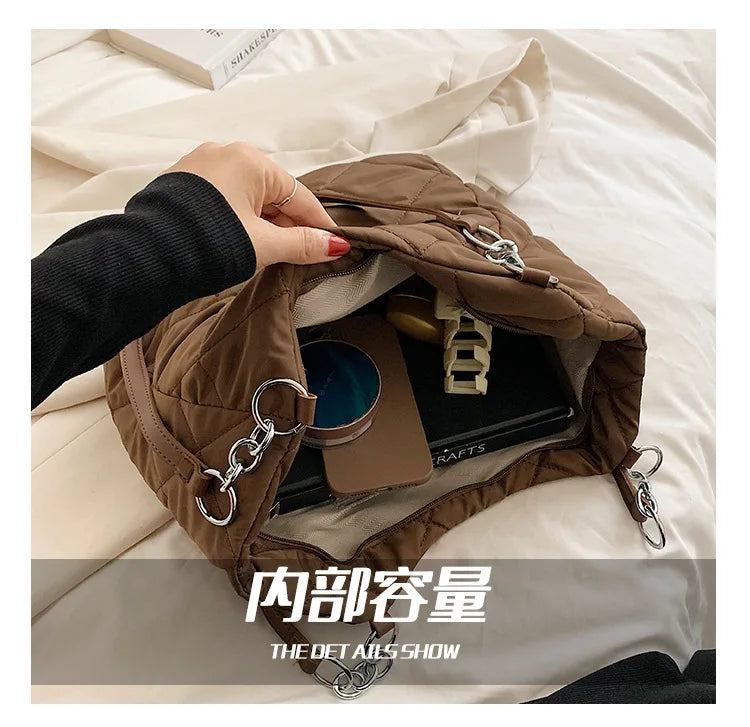 Nylon Crossbody Bag for Women - Stylish and Functional Small Shoulder Purse