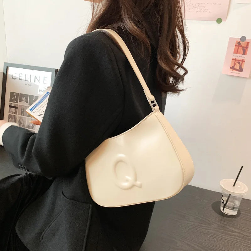 Stylish PU Leather Crossbody Bag with Colorful Strap