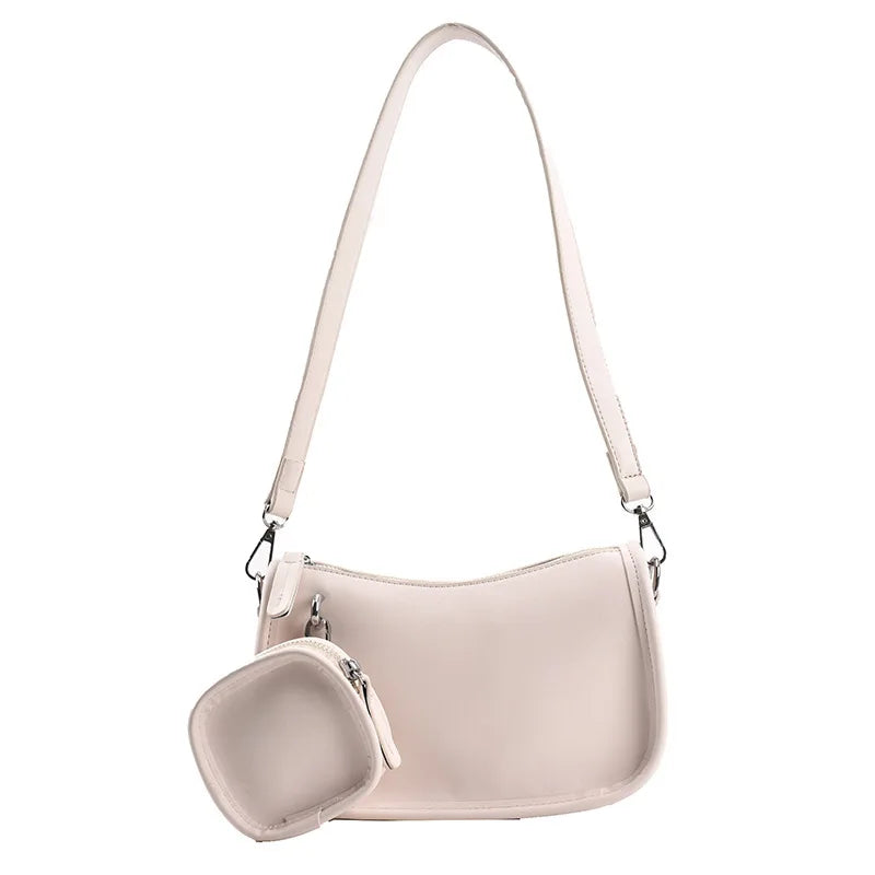 Small Crossbody Bag for Women - Classic Square Design