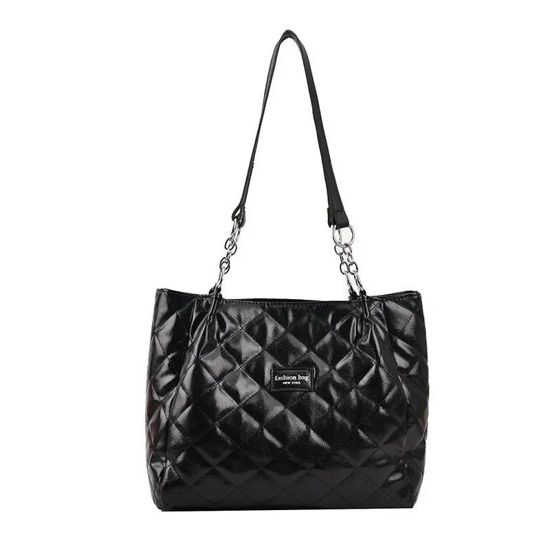 Plaid Quilted Women's Shoulder Bag Crossbody Bag