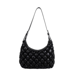 Quilted Padding Shoulder Bag Crossbody Handbag