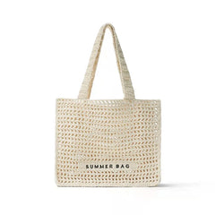 Hollow out Crossbody Bag Knitted Light Tote Handbag
