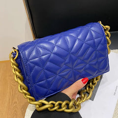 Green Chain Shoulder Bag Purses Handbag Armpit Bags