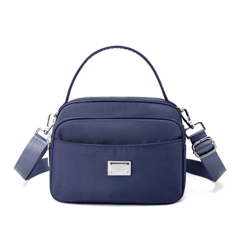 Small Nylon Crossbody Bag for Women Girl Phone Purse Shoulder Tote