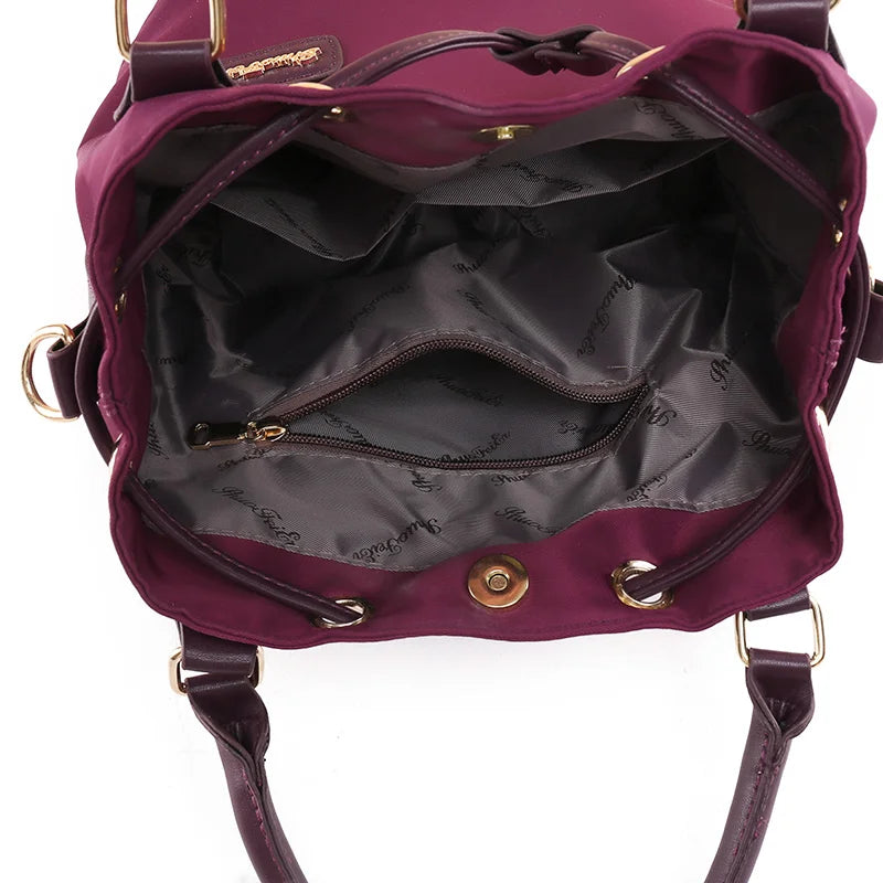 Women CrossBody Bag Nylon Shoulder Handbag High Hand Tote Ladies Messenger Bag