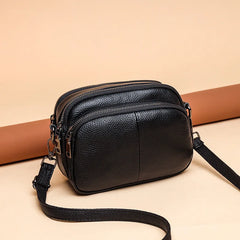 Women's Leather Shoulder Messenger Bag Lady Casual Tote Vintage Purse