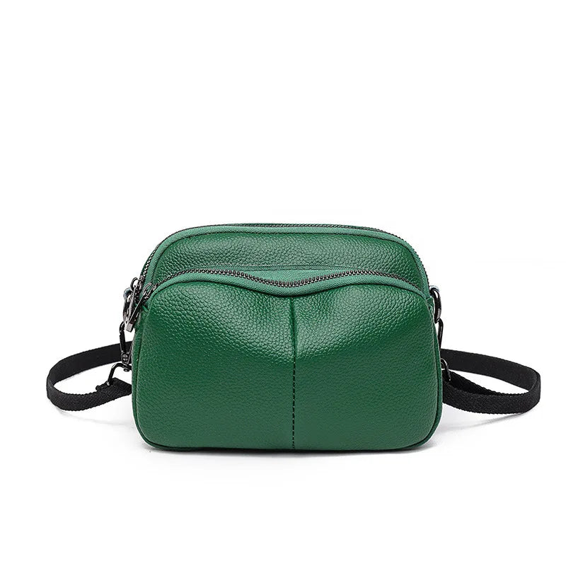 Women's Leather Shoulder Messenger Bag Lady Casual Tote Vintage Purse
