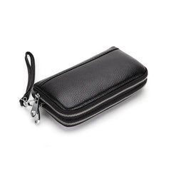 Leather Women Wallets Long Zipper Wallet Ladies Clutch Bag