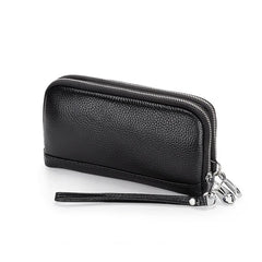 Leather Women Wallets Long Zipper Wallet Ladies Clutch Bag