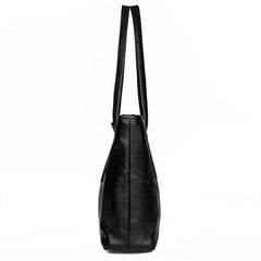 High Leather Big Pocket Casual Handbag Women Handbag Shoulder Bag
