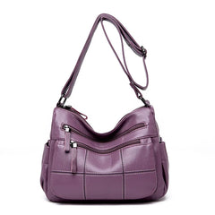 Leather Shoulder Messenger Bags for Women