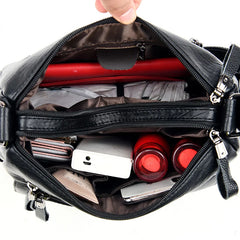 Leather Shoulder Messenger Bags for Women